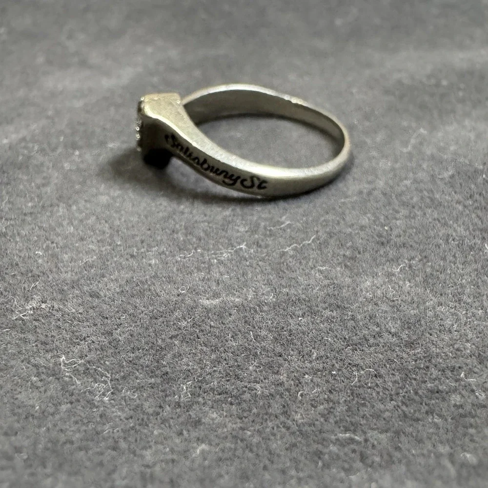 Solid 10k White Gold Nursing School Graduation Ring 1986 Marked 10K 2.6 Grams